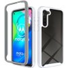 Obojstranný Gumený kryt na Motorola Moto G8 Power - biela