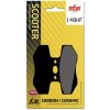 Predné brzdové doštičky / obloženie SBS Rieju 50 Spike Racing 2002 - 2006 směs HF