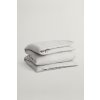 POSTEĽNÉ OBLIEČKY GANT SATEEN SINGLE DUVET 140x200 MOON GREY