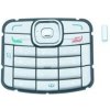 KLÁVESNICA NOKIA N70 STRIEBORNA NEORIGINÁL