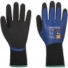 PORTWEST THERMO PRO AP01 / Zateplené latexové rukavice - modrá / čierna M