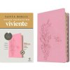 Biblia de Referencia En La Columna Central Ntv, Letra Grande Con Filament (Sentipiel, Rosa, Índice, Letra Roja)