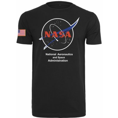 NASA tričko Retro Insignia Logo čierne