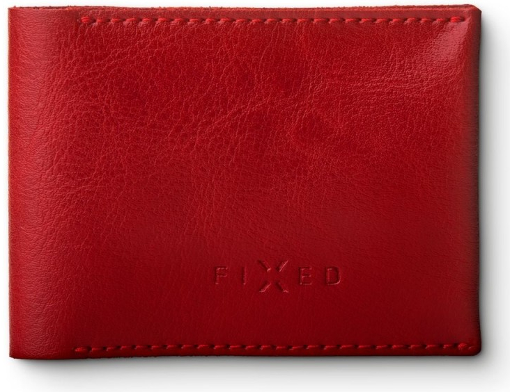 Fixed kožená peňaženka Wallet s trackerem Smile s motion senzorem FIXSM SMMW RD červená