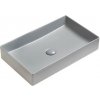 MEXEN - Goya umývadlo na dosku 60 x 37, svetlo šedá ma 22186061