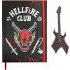 Zápisník Hellfire Club Stranger Things Hawkins pevná väzba