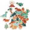 Janod Janod Drevené magnetky pre deti Dinosaury Dino 24 ks J05839