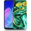 Picasee silikónový čierny obal pre Huawei P40 Lite E - Green Gold
