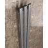 Radiátory - MC Montana | kúpelňové | DEKORATÍVNY VERTIKÁLNY RADIÁTOR 3 | veľkosť - 1800/210 mm, farba - Antracit - štruktúra s trblietavými časticami