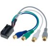 AUX adaptér - RCA Quadlock 12-pin Audi BMW Opel Seat Škoda VW