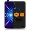 Picasee silikónový čierny obal pre Honor 9X - Hallo Fall