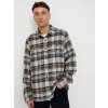 Patagonia Fjord Flannel (blizzard salt grey) L, čierna