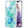 PROTEMIO 34272 GEOMETRIC ART Kryt Apple iPhone 13 mini GREEN