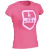 Reintex dámske bavlnené tričko s potlačou ARMY GIRL - PURPUROVÁ / RUŽOVÁ (Ružové dámske bavlnené tričko s krátkym rukávom a potlačou od výrobcu Reintex)