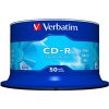 Verbatim CD-R, 43351, Extra Protection, 50-pack, 700MB, 52x, 80min., 12cm, bez možnosti potlače, spindle, pre archiváciu dát
