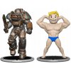 Fallout Mini Figúrky 2-Pack Set E Raider & Vault Boy (Silný) 7 cm