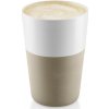 Eva Solo Hrnček na kávu latte, sada 2 ks, 360 ml, perleťovo béžový