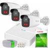 Hilook by Hikvision Súprava na IP monitoring Full HD, 3 kamery IPCAM-B2-50IR, IR 50m, 4-kanálový PoE nahrávač - HiLook od Hikvision