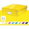 LEITZ Stredná organizačná škatuľa Click & Store žltá (ES605816)