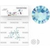 Swarovski kryštáliky SS5 Aquamarine AB - 50 kusov