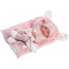 Llorens 73860 NEW BORN DIEVČATKO - realistická bábika bábätko s celovinylovým telom - 40cm MA4-73860