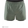 Craft ADV Essence 2v1 šortky, svetlozelená XL