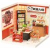 ROBOTIME Rolife DIY House: Ázijská reštaurácia s LED osvetlením 127 ks