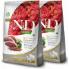 Farmina N&D dog QUINOA (GF) adult medium & maxi, neutered duck 2 x 12 kg