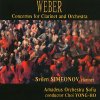 Weber - Clarinet Concertos (CD) (Svilen Simeonov, clarinet Amadeus Orchestra, Sofia Choi Yong-Ho, conductor)