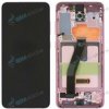 LCD displej Samsung Galaxy S20 (G980) a dotyk s krytom ružovým Originál