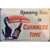 Ceduľa Guinness Time 30cm x 20cm Plechová tabuľa