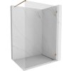 Mexen Lunar sprchová stena pravá 80 x 200 cm, 8mm číre sklo, ružové zlato, 830-080-000-60-00-P