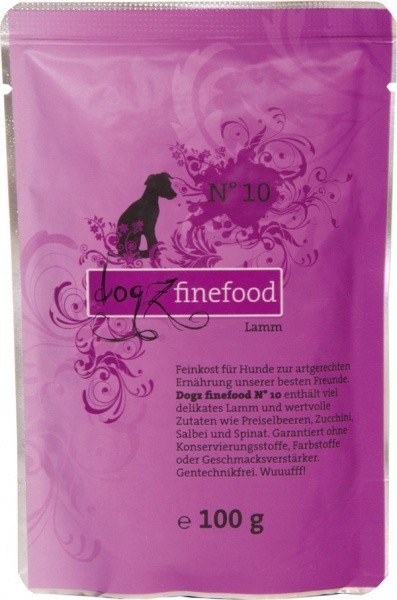 Dogz Finefood No.10 Jahňa 100 g