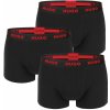 Hugo cotton stretch black with modern red logo waist