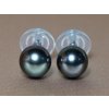 Perlové náušnice z tahitských perál TE18KAA+ZY