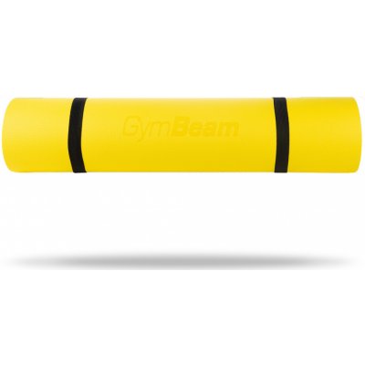 Podložka Yoga Mat Dual Grey/Yellow - GymBeam sivá - žltá uni