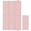 CEBA Podložka prebaľovacia cestovná (60x40) Basic Pink W-305-000-129