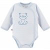 Eevi Body rozopínacie s dlhým rukávom BIG BEAR modré - 62