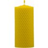 Sviečka z včelieho vosku 50mm šírka - Pleva Veľkosť: 100mm