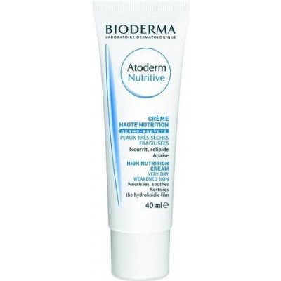 Bioderma Atoderm Nutritive High Nutrition Cream - Výživný upokojujúci krém na suchú pokožku tváre 40 ml