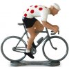 Bernard & Eddy Red dots sprint cyclist uni
