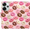Flipové puzdro iSaprio - Donuts Pattern 03 - Poco F6