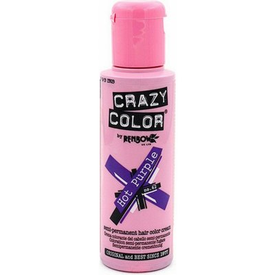 Hot Purple Crazy Color Trvalá farba Nº 62 100 ml