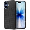 Spigen – Liquid Air ochranný obal na iPhone 17 – matne čierny