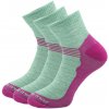 Ponožky Zulu Merino Lite Women 3 pack Veľkosť ponožiek: 35-38 / Farba: ružová