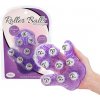 Roller Balls Massager masážna rukavica Purple