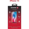 Swissten 3D Full Glue pre Apple iPhone 15 čierne 54501840