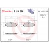 Sada brzdových platničiek kotúčovej brzdy BREMBO P 23 068
