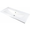 Deante Tubo umývadlo 81.5x36 cm obdĺžnik umývadlo na nábytok biela CTU_638M