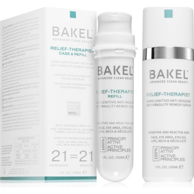 Bakel Relief-Therapist Case & Refill upokojujúce a hydratačné sérum + náhradná náplň 30 ml